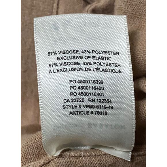 Aritzia Size M Babaton Rodin Knit Joggers in Gold Camel - Picture 11 of 13